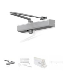 New Falcon SC81A Rw/PA Door Closer Aluminum 202-50508VB￼￼