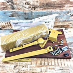 LCN 1461-H-W-PA-BRASS-FC Surface Mount Door Closer Hold Open Arm Parallel Brass