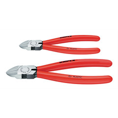 9K 00 80 90 USKNIPEX 2-Piece Flush Cut Diagonal Cutters Set