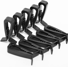 50-Pack Hold-Down Clip for Drop Ceiling Tiles, 1.9 X 1 Inch Ceiling Grid Clips f