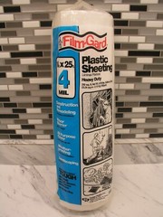 Film-Gard Plastic Sheeting. 10. X 25. 4 MIL. Clear.