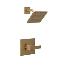 Replacement for Delta Shower Trim Kit Modern 14 Series, 6-Inch Brushed Gold S…