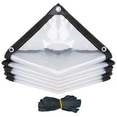 6mil Clear Greenhouse Plastic Sheeting Cover Film 3’3″X9’9″ Garden Plant Cove…