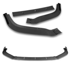 3PC Front Bumper Lip Spoiler Kit for 2013-2015 Altima Sedan Painted Carbon