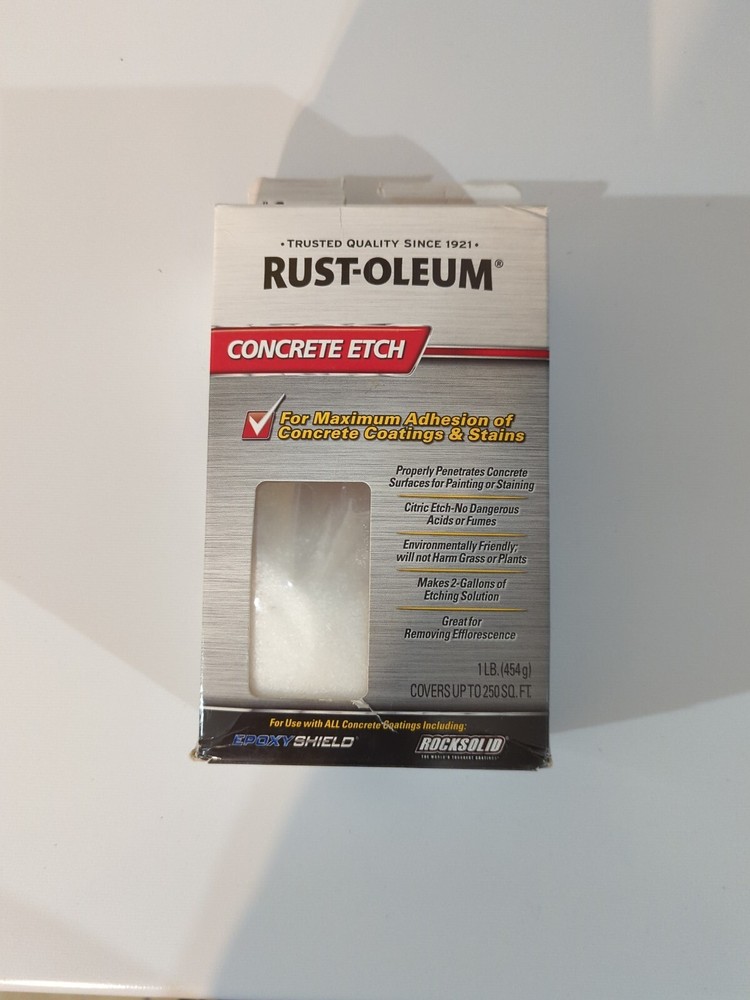 Rust-Oleum 238475 Concrete Etch 1-LB