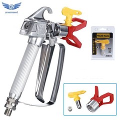 3600 PSI Airless Paint Spray Gun w/ Tip Guard & Tip – Professional-Grade Sprayer