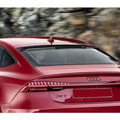 Rear Window Roof Spoiler Real 3K Carbon Fiber Compatible with 2019-2023 RS7