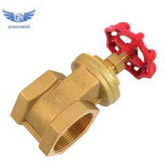 2-1/2″ NPT Brass Gate Valve, Heavy Duty Female Thread Manual Rotary Sluice Valve