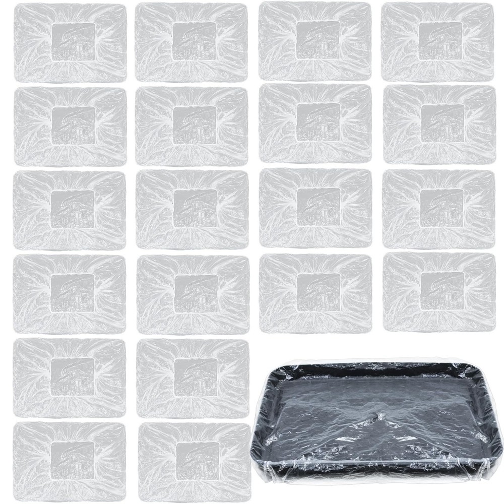 20Pcs Disposable Paint Tray Liners 18 Inch Roller 18 Inch, 20pcs