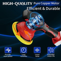 Cordless Buffer Polisher Kit For Milwaukee 18V LI-ION Battery (Battery Not In…