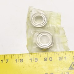 NSK 6003-ZZ Deep Groove Ball Bearing 17x35x10mm Lot of 2