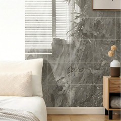 Chejiaye 22pc Marble Peel & Stick Backsplash Waterproof Wall Panels