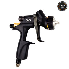 DevilBiss 704521 DV1-C1 Series HVLP Clearcoat Spray Gun with DeKups, Bundle Kit