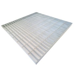 2.6ft*2.6ft Silver Gray Carbon Steel Grille Plate Thickness 1.5″ 1 Piece/Box