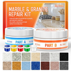 Granite Repair Kit (Color Match), Transparent Granite Countertop Repair Kit for
