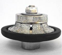 Diamond Tool Kit Wet Polisher Pads Core Bit Router 3/16″ Bullnose Granite
