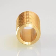 3-12mm 1/2″ Brass Pipe Extension Fitting Double Male Thread End Connector Joint