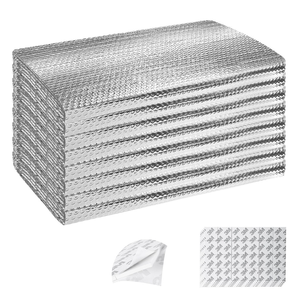 Garage Door Insulation Kit 8P Double Bubble Window Heat Panels 6MM