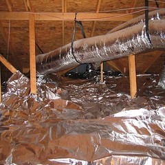 500 sqft RADIANT BARRIER DOUBLE Sided Attic Foil Insulation 48″ X 125′ Scrim