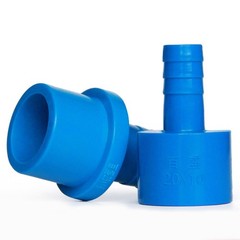 I.D/O.D 20mm/25mm PVC Plain Spigot x 5~20mm Barb Hose Tail End Connector Fitting