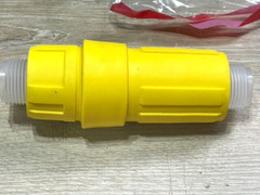 Legrand 14W48 And 15W48 Locking Watertight Connectors 20A 250V 5 Of Each