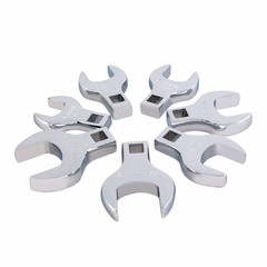 9720ASUNEX 7 Piece 1/2″ Dr. Jumbo SAE Crowfoot Wrench Set