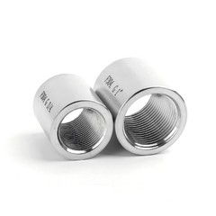 316 / 304 Stainless Steel Equal Female Socket Parallel Threads 1/8″-2″ | M8-M60