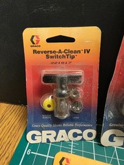 GRACO PUMP REPAIR KIT & REVERSE A CLEAN TIPS 221517 221415 235-703 FFR212 (NOS)