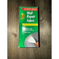 Duck Wall Repair Fabric 6in x 25ft White New Self-Adhesive Fiberglass Mesh