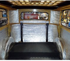 315″x17″ Automotive Sound Deadening Insulation Heat Barrier Noise Proof Deadener