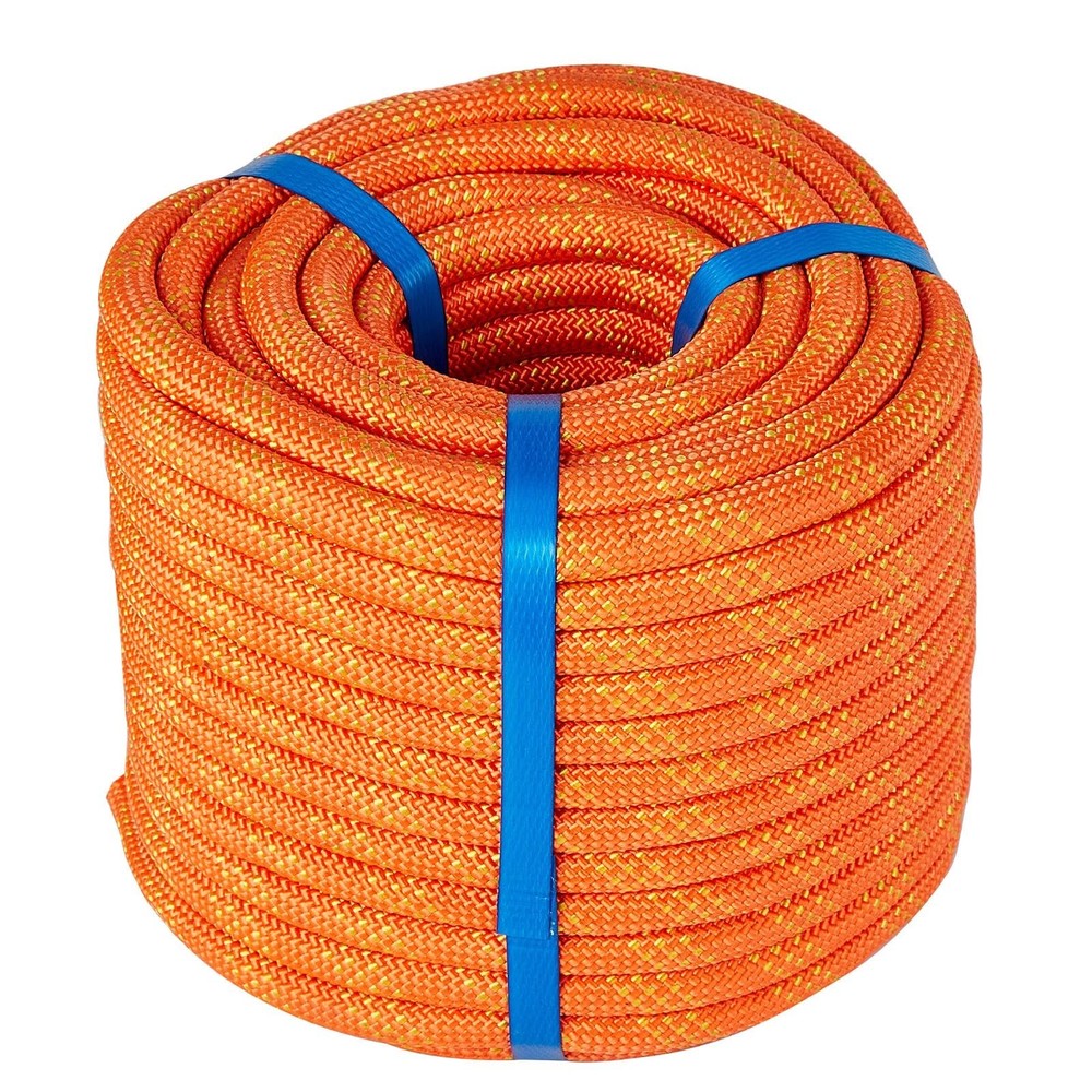 7/16 Inch 150ft Double Braided Polyester Arborist Rope, Heavy Duty Nylon Rope…