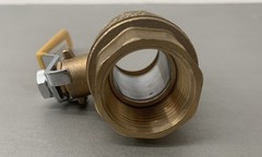 (Carton of 6) Boshart 0827-10 Brass Ball Valve Full Port 600 CWP 1″ FPT