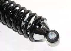Universal Adjustable Rear Street Rod Coilover Shock 180lb Black Springs