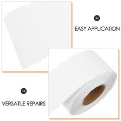 1 Pack Reusable PVC Drywall Joint Tape White Self Adhesive Wall Repair Patch