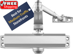 Medium Duty Commercial Automatic Door Closer – Surface-Mounted Auto Door Closer