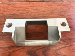 New Folger Adam 712 / 732 630 Faceplate 712/732 FACEPLATE ONLY. SATIN STAINLESS