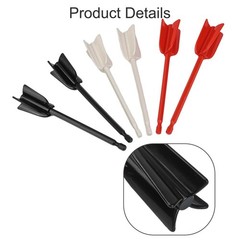 Epoxy Resin Mixer 16.5*3.5cm 6PCS Black/white/red Mixer Attachment Drill
