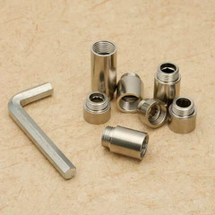 1/2″ BSP Stainless Steel Radiator Valve Tap Pipe Tube Extension Nipple Connector