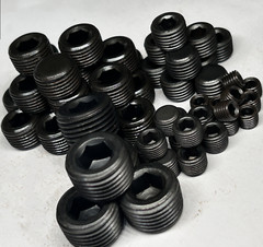100PCS NPT PIPE PLUGS 1/16″ 1/8” 1/4” 3/8” 1/2” 3/4″ END CAPS FOR WORKSHOP
