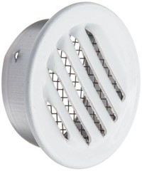 Maurice Franklin Louver RLW-100 1 Mini (6 Pack), 1″, 1 Inch, White
