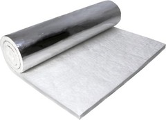Aluminum Foil Faced Ceramic Blanket – 2400F 8# – 1/2″x24″x60″ Chimney Insulation