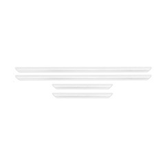 Outwater 24″ X 54″ White Pre-Mitered Wall Box Panel Frame Kit with Adhesive,
