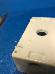 P&S Weatherproof Outdoor Box 3 1/2″ Holes | WPB23-W |