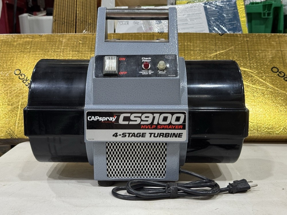 CAPSPRAY CS9100 Turbine System HVLP Paint Sprayer – NICE!!! – SHIPS FREE!!!