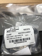 AB&A IPS 60323 ,ABA96504MB1 Press In Kit 1-hole Push NLT