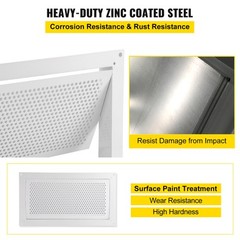 VEVOR 8″x16″ Flood Vent Crawl Space to Reduce Foundation Damage and Flood Risk