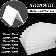 Thick 6-15mm Nylon Plastic Plate, Engineering Materials, Insulation Block Plate
