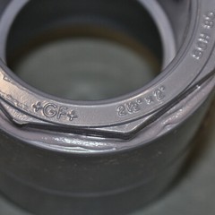 (5) GF Reducing Coupling 829-292FB, 2-1/2″ x 2″ Socket, PVC, Schedule 80, Pipe