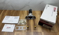 DELTA 501-WF SINGLE HANDLE BATHROOM FAUCET CHROME FINISH COPPER PLUMBING