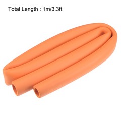 22mm ID 32mm OD 1m Length Orange Foam Tubing BARS HANDLE GRIP SUPPORT Protector